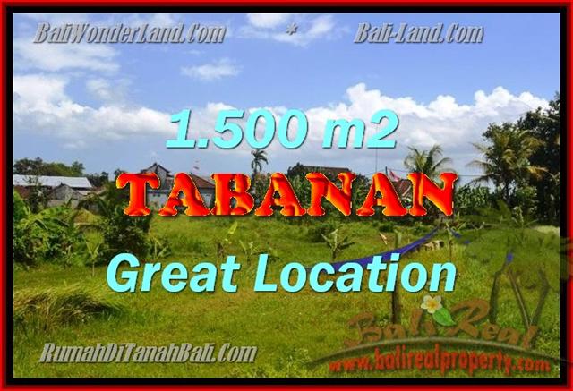 Land for sale in Bali, exceptional view in Tabanan Kota ( City ) – TJTB144